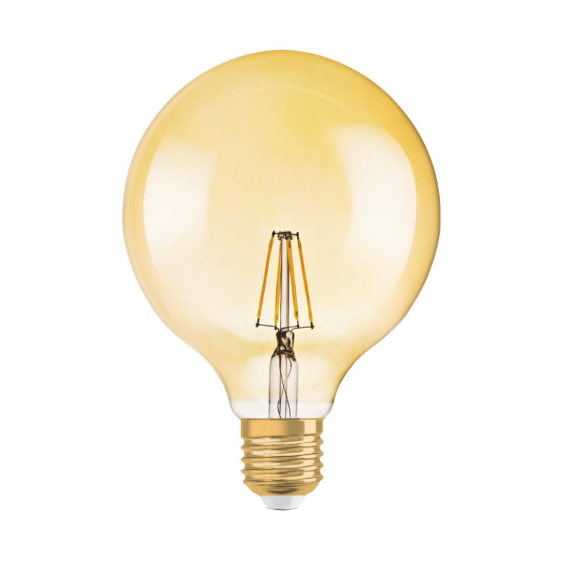 Лампа світлодіодна вінтажна 6.5W 220V 650lm 2400K E27 DIM 124x168mm [4058075808997] OSRAM led vintage 1906 gl