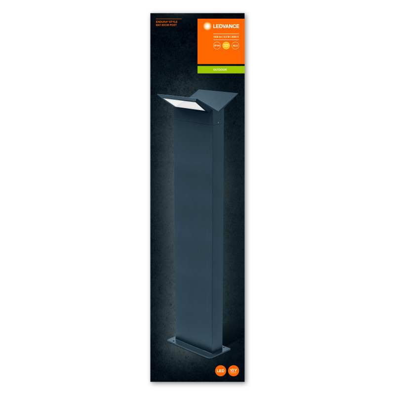Светильник 9.5W 220V 1000lm 3000K IP44 800х177mm [4058075564107] Ledvance ENDURA STYLE BAT