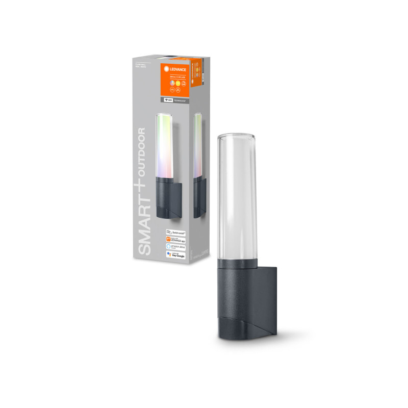 SMART светильник уличный 7.5W 220V 320lm 3000K RGBW WIFI 98x331x66mm [4058075478275] Ledvance Flare