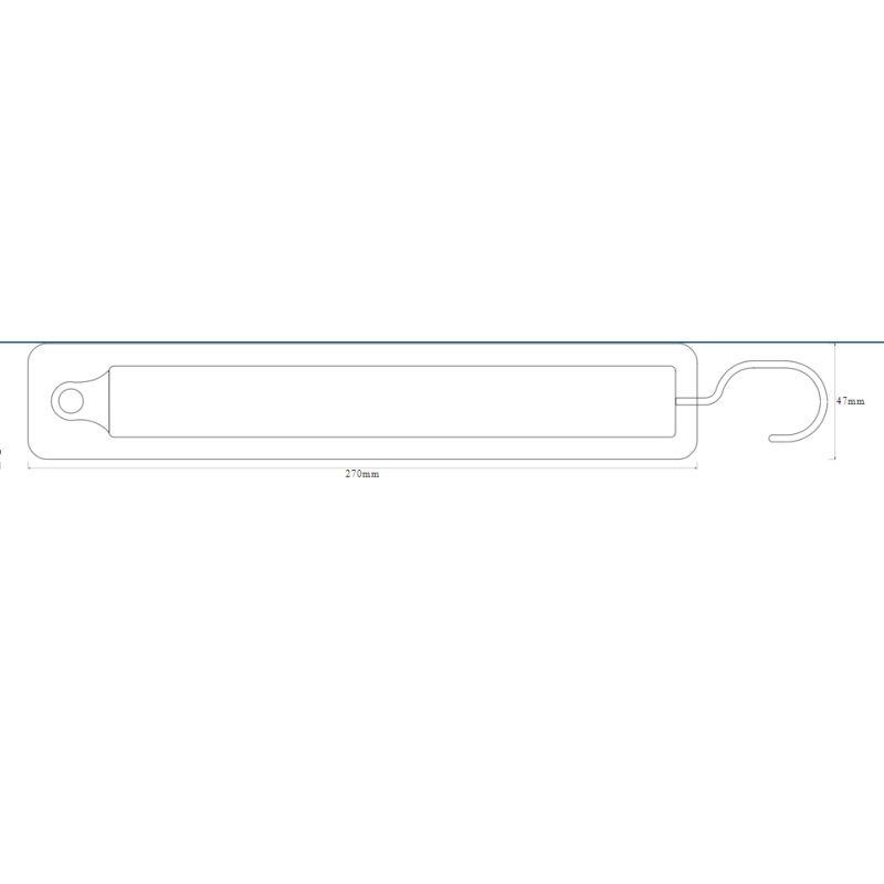 Светильник 2.35W 5V 120lm 4000K 1200mAh 270х47х15mm [4058075504363] LEDVANCE LINEARLED MOBILE HANGER