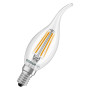 Лампа LED 3,4W 230V 470lm 2700K E14 35x121mm свічка [4099854468810] Osram CL BA 40 Filament
