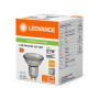 Лампа LED 7W 220V 650lm 2700K GU10 DIM 50x52mm рефлекторная [4099854241901] Ledvance PAR16