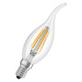 Лампа LED 3,4W 230V 470lm 2700K E14 35x121mm свічка [4099854468810] Osram CL BA 40 Filament