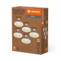 LED Светильник спотовый 5 шт. 2.6W 220V 230lm 2700K GU10 95х80mm [4099854103667] SPOT ESSENTIAL SET LEDVANCE