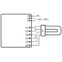 2x26-32 ЕПРА для компактних люмінесцентних ламп 220-240V IP20 [4008321329158] QTP-M Osram