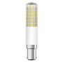 Лампа светодиодная 9W 230V 1055lm 2700K B15d 18x90mm DIM капсула [4099854266799] OSRAM LED T SLIM
