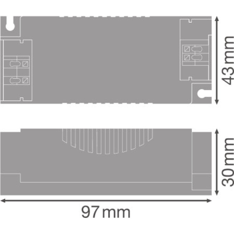 LED драйвер 10x1 13W 220-240V вихідна 17-36V 350mA DIM IP20 [4058075239814] DR PC-PFM Osram