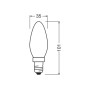 Лампа LED 7W 230V 1055lm 4000K E14 35x101mm свічка [4099854545580] LED VALUE CL B75 OSRAM