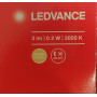 Ночник 0.2W 220V 3lm 3000K 65x73x84mm [4058075266803] Ledvance LUNETTA Hall с датчиком освещенности в розетку