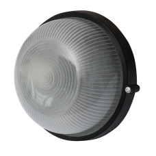 Светильник 60W 230V E27 IP54 круглый 177х85mm черный [l002001] E.NEXT e.light.1301.1.60.27.black