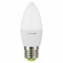 Лампа светодиодная 6W 220V 520lm 4000K E27 37х102mm свеча [4260484998613] LED-CL-06274(P) EUROLAMP