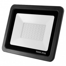 Прожектор LED с радиатором 100W 220V 8800lm 6000K IP65 270х210mm [4260642637279] LED-FL-100/6(black) EUROLAMP