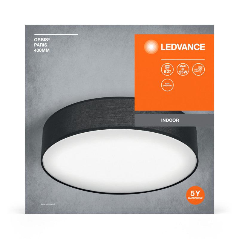 LED Светильник накладной 2хE27 220V 105х400mm [4058075832671] LEDVANCE ORBIS PARIS