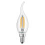 Лампа LED 3,4W 230V 470lm 2700K E14 35x121mm свічка [4099854468810] Osram CL BA 40 Filament