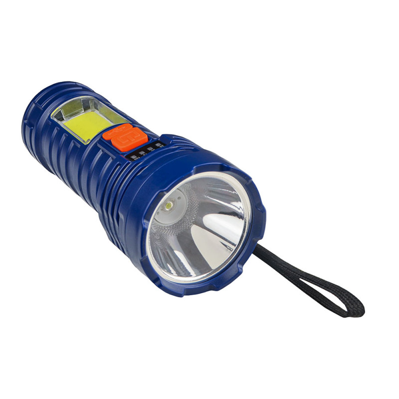 LED ліхтар ручний 150lm [ECO018001011] ECOНОМЕ PF400R на акумуляторі