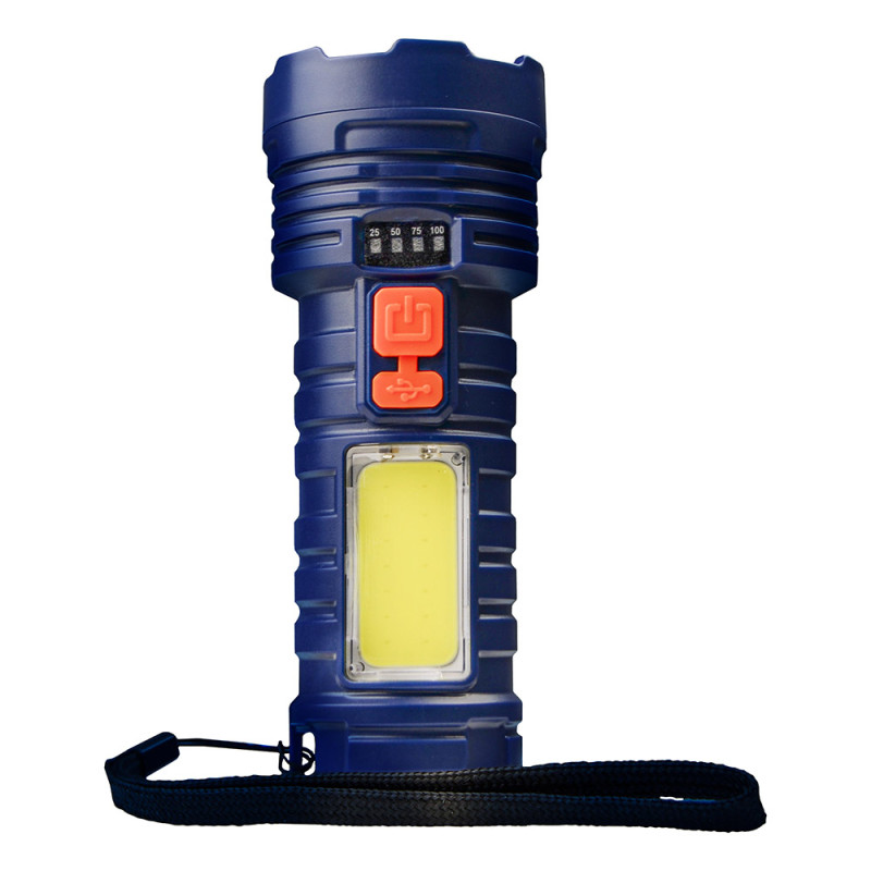 LED ліхтар ручний 150lm [ECO018001011] ECOНОМЕ PF400R на акумуляторі