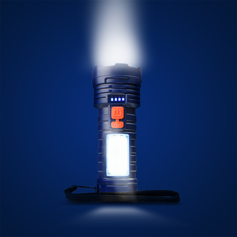 LED ліхтар ручний 150lm [ECO018001011] ECOНОМЕ PF400R на акумуляторі