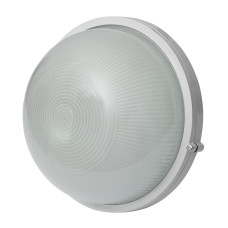 Светильник 60W 230V E27 IP54 круглый 177х85mm белый [l002002] E.NEXT e.light.1301.1.60.27.white