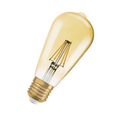 Лампа LED 4W 220V 410lm 2400K E27 64х143mm филаментная [4099854091377] OSRAM Vintage 1906® LED EDISON