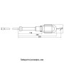 Світильник переносний 60W 220V E27 355x95mm провід 5м з вимикачем помаранчевий [l0670001] E.NEXT e.light.move.e27.5.orange