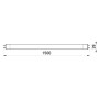 Лампа трубка LED 24W 1500mm 220V 2040lm 6500K G13 [l0650511] E.NEXT e.save.LED.Eco.T8.150.G13.24.6500