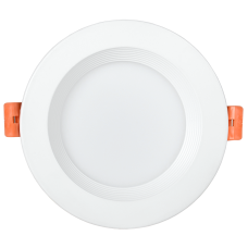 Встраиваемый LED светильник 10W 220V 1000lm 3000K ⌀118mm IP40 белый [LDVO0-1801-10-3000-K01] УЕК ДВО 1801 PRO