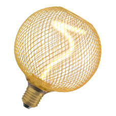 Лампа светодиодная винтажная 3.5W 220V 170lm 1800K E27 DIM 125x150mm филаментная [4058075840201] OSRAM LED DECO G125 GOLD