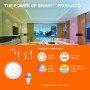 SMART WiFi RGB Лампа LED 4,9W 230V 470lm 2700-6500K E14 DIM 39x115mm [4099854461330] Osram MATTER Classic