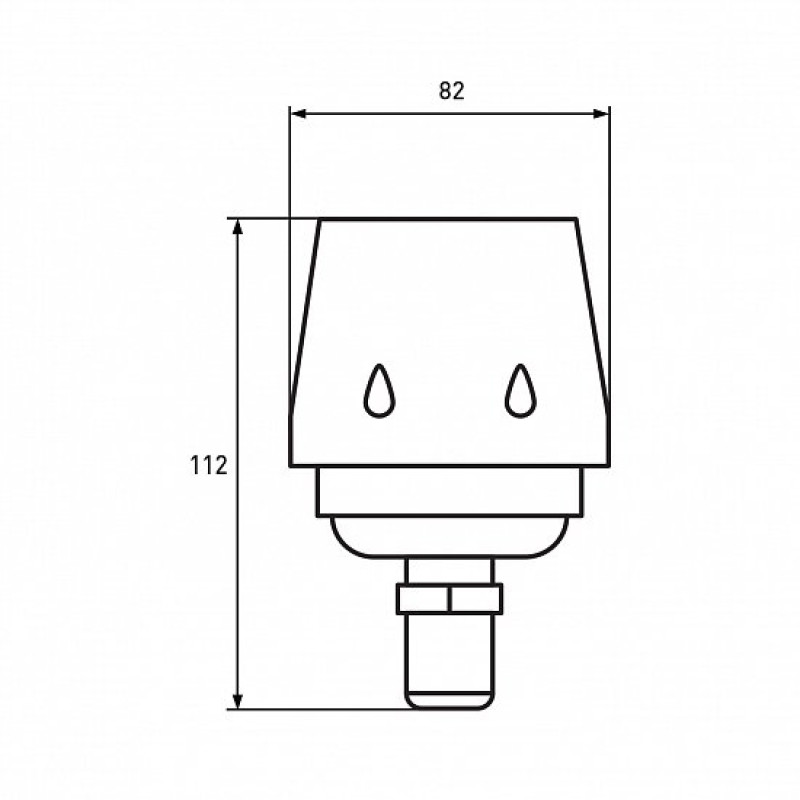 Фотореле 10А IP44 IP44 білий [4260232678392] ST-307(10) EUROLAMP