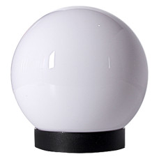 Светильник парковый тип шар Ø200mm 220V E27 IP44 опаловый белый [l0120031] E.NEXT e.street.light.200.opal