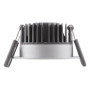 Светильник точечный 8W 220V 680lm 3000K ⌀81mm DIM IP44 серебро [4058075799608] Ledvance SP FIX P