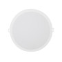 Вбудований LED світильник 24W 220V 2400lm 4000K ⌀215mm IP44 білий [4058075703223] Ledvance Downlight