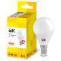 Лампа светодиодная 8W 220V 720lm 3000К E14 82x45mm шар [LLA-G45-8-230-30-E14] alfa G45 УЕК