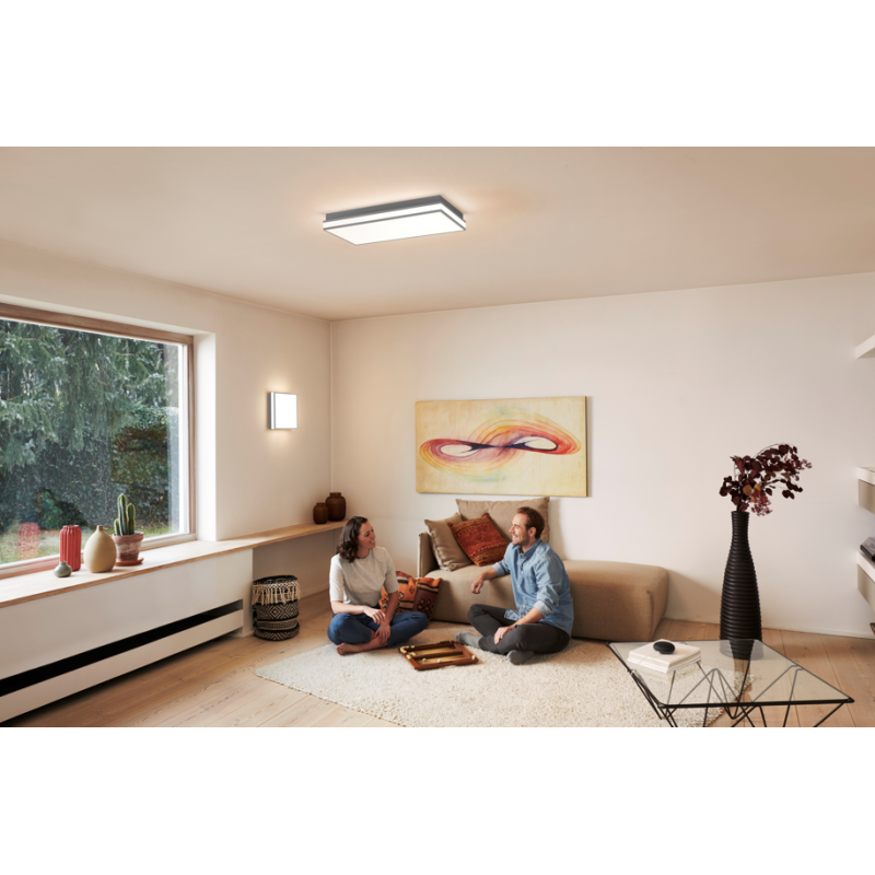 SMART потолочный светильник 42W 220V 4400lm 3000-6500K TW WIFI 600х86х300mm [4058075572836] Ledvance Magnet DIM