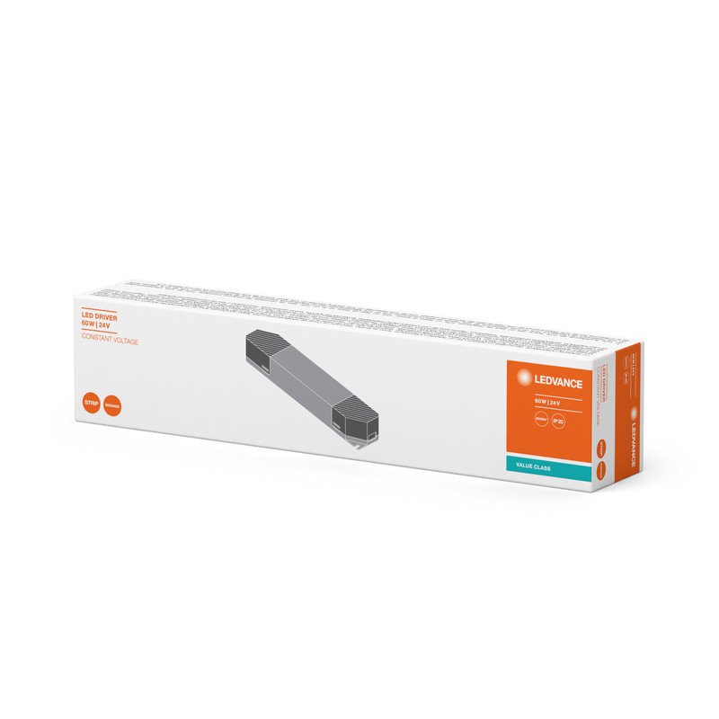 LED драйвер 20x1 60W 220-240V выходная 24V IP20 [4058075835870] Ledvance DR-V