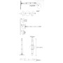 Ночник 0.6W 4.5V 25lm 6500K 3x 1.5AAА 221.5x16.2mm [4099854497575] Osram LEDstixx меняет положение