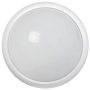 LED Светильник накладной 12W 220V 960lm 4000K ⌀178x80mm с акустическим датчиком IP65 [LDPO3-5042D-12-4000-K01] УЕК ДПО 5042Д