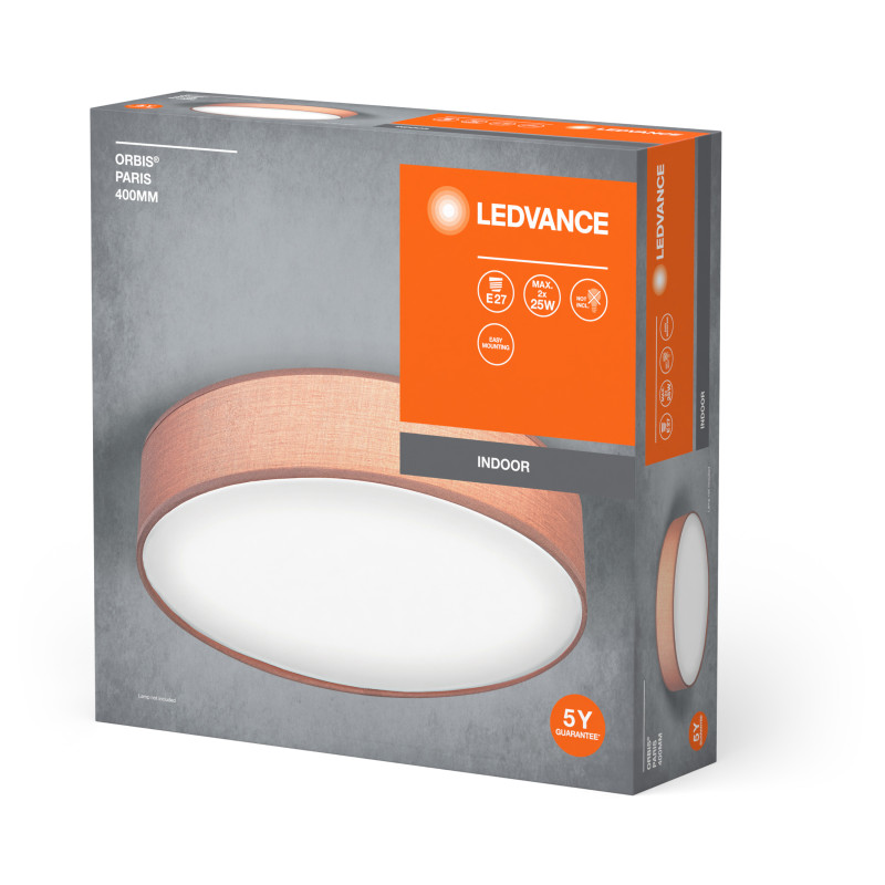 LED Светильник накладной 2хE27 220V 105х400mm [4058075832695] LEDVANCE ORBIS PARIS