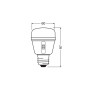 Лампа LED 10W 220V 330lm CCT E27 60x97mm для растений [4058075845787] OSRAM Star Grow Lamp T60