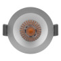 Светильник точечный 8W 220V 680lm 3000K ⌀81mm DIM IP44 серебро [4058075799608] Ledvance SP FIX P