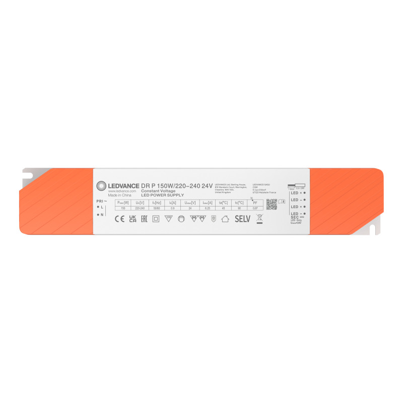 Блок питания 150W 220-240V выходная 24V для LED лент IP20 [4099854685910] Ledvance DR P