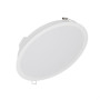 Вбудований LED світильник 24W 220V 2400lm 4000K ⌀215mm IP44 білий [4058075703223] Ledvance Downlight