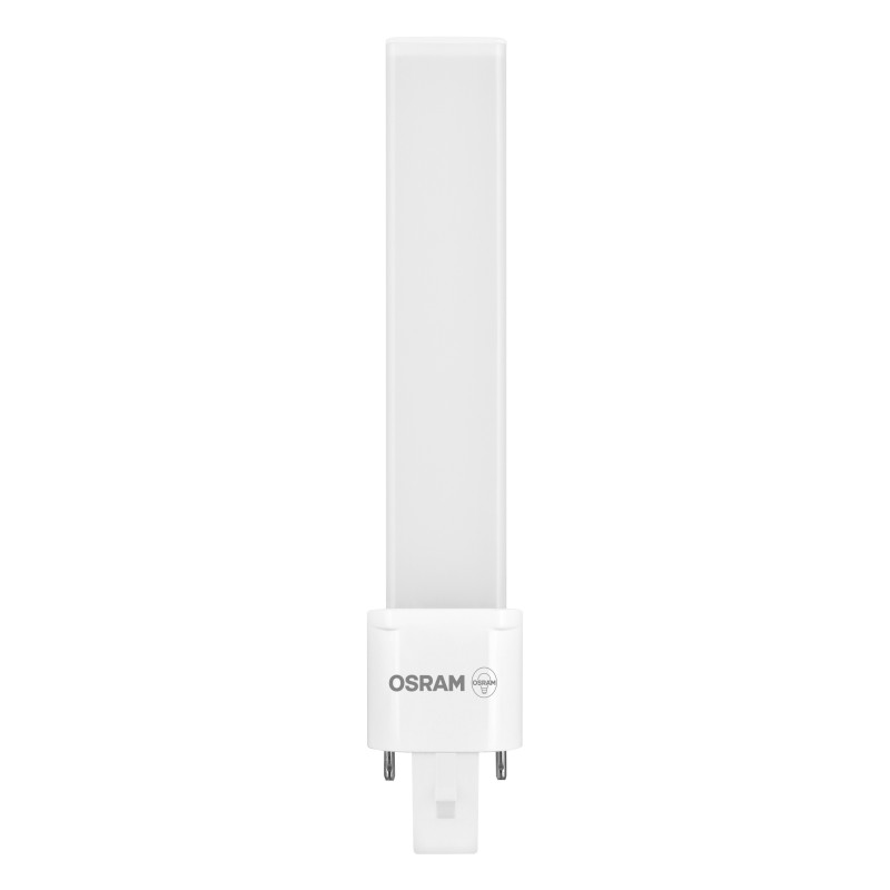 Лампа світлодіодна 4W 220V 500lm 3000K G23 165x32.3mm пряма [4058075557994] OSRAM DULUX LED S EM&AC MAINS