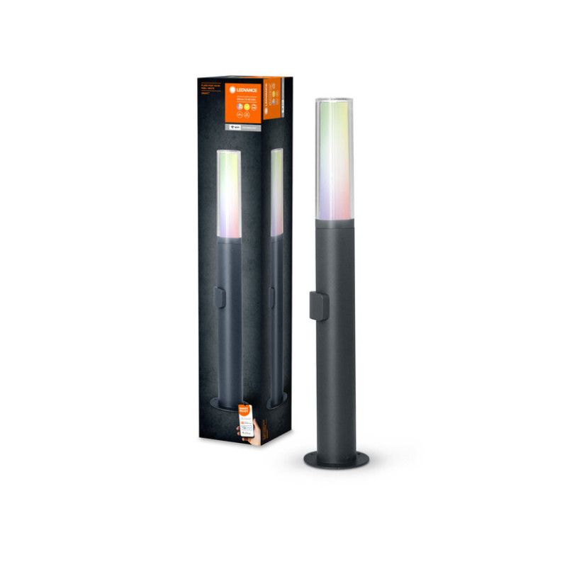 SMART уличный светильник 7.5W 220V 320lm 3000K RGBW WIFI 604x110mm [4058075478299] Ledvance Flare Multicolorw