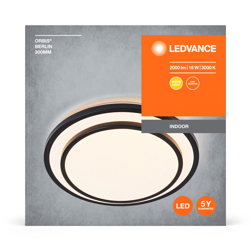 LED Светильник накладной 16W 220V 1000-2000lm 3000K 65х293mm [4058075829329] LEDVANCE ORBIS BERLIN
