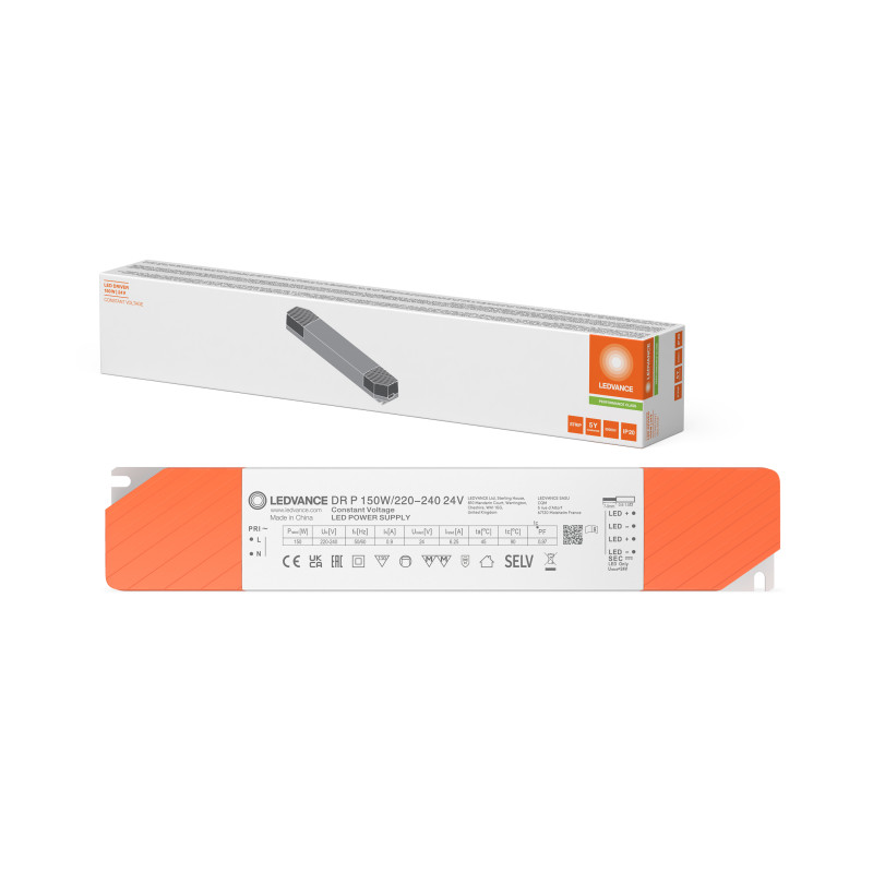 Блок питания 150W 220-240V выходная 24V для LED лент IP20 [4099854685910] Ledvance DR P