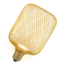 Лампа светодиодная 3.5W 220V 300lm 2700K E27 100x162mm плоская [4058075840102] OSRAM LED FLAT SQ100 GOLD