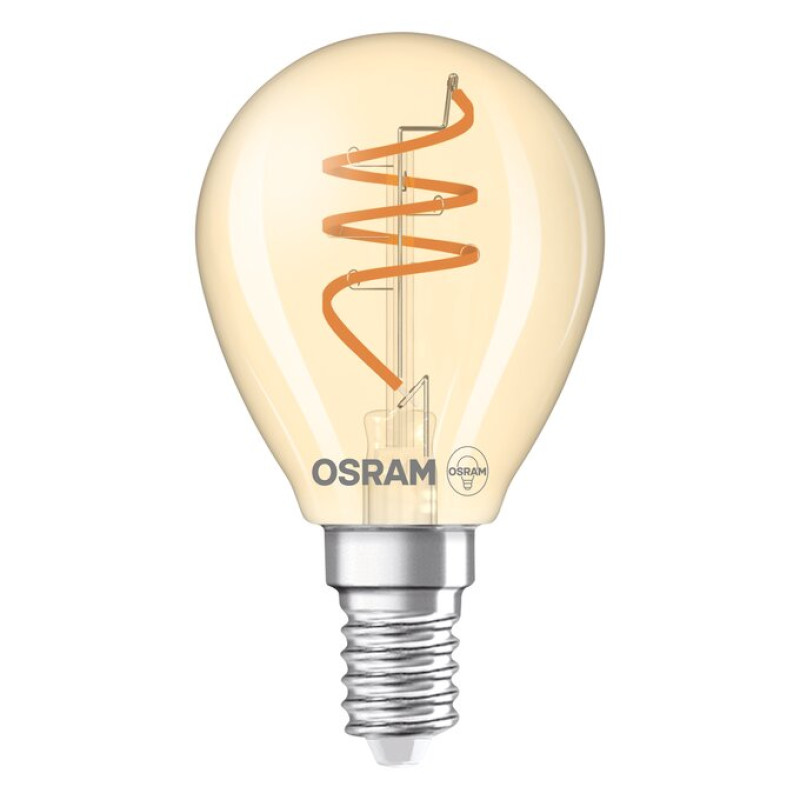 Лампа філаментна 4,9W 230V 470lm 2200K E14 45x80mm груша [4058075836563] Osram Vintage 1906 LED Classik P