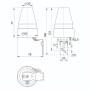 Фотореле 6А IP44 сірий [LFR20-601-2200-003] ФР-601 УЕК