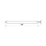 Лампа трубка LED 9W 600mm 220V 702lm 6500K G13 [l0650519] E.NEXT e.save.LED.Eco.T8.60.G13.9.6500